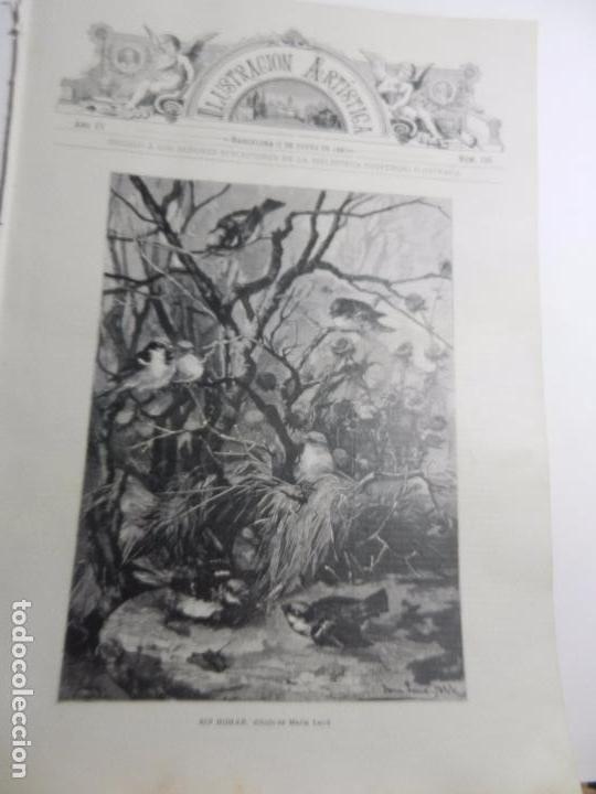 Collection Magazines and Newspapers: REVISTA LA ILUSTRACION ARTISTICA A&Ntilde;O IV BARCELONA 12 DE ENERO DE 1885 N&Uacute;M. 159.