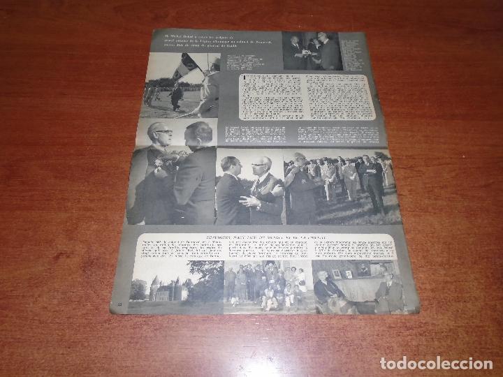 Coleccionismo de revistas y peri&oacute;dicos: RECORTE DE PRENSA FRANCESA 1970: IMPOSICI&Oacute;N MEDALLA LEGI&Oacute;N DE HONOR AL CORONEL BONNEVAL