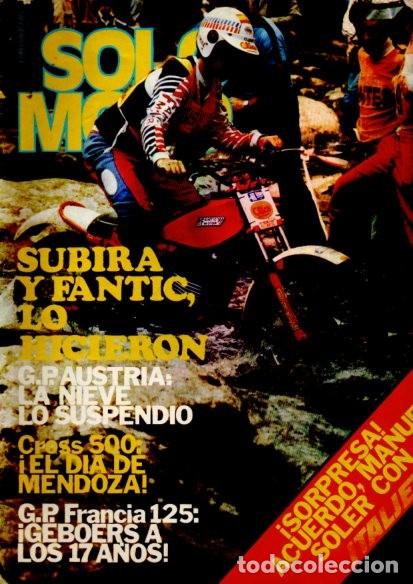 Coleccionismo de Revistas y Peri&oacute;dicos: SOLO MOTO - N&ordm; 236 / MAYO 1980