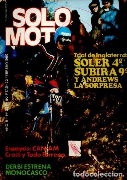 Coleccionismo de Revistas y Peri&oacute;dicos: SOLO MOTO - N&ordm; 227 - FEBRERO 1980