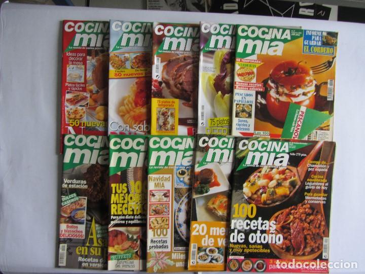Colecionismo de Revistas e Jornais: COCINA MIA LOTE DE 10 REVISTAS Ver fotograf&iacute;as y descripci&oacute;n