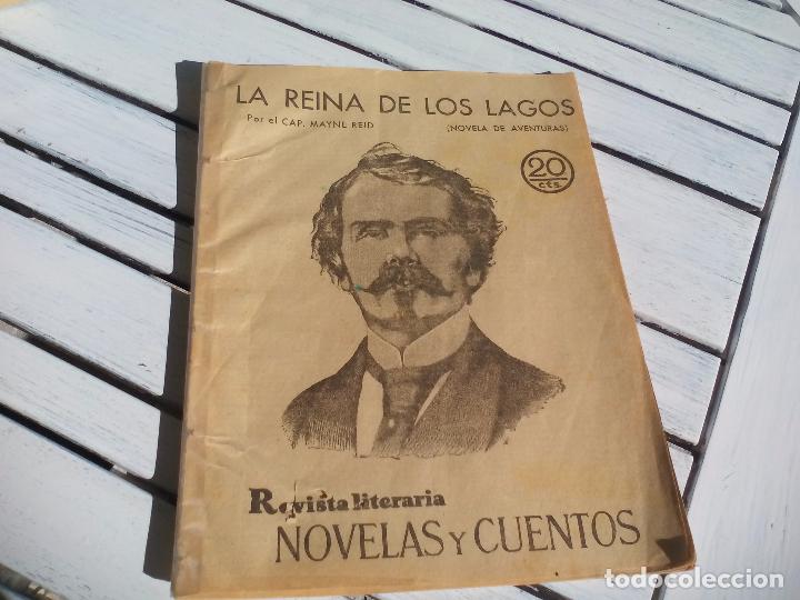 Collezionismo di Riviste e Giornali: La reina de los Lagos. Cap. Mayne Reid. N&ordm; 70.De 1930 Revista literaria novelas y cuentos