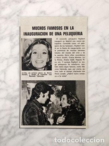 Coleccionismo de Revistas y Peri&oacute;dicos: RECORTE - ROC&Iacute;O JURADO - 1973