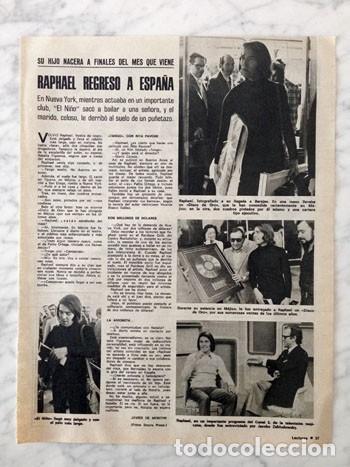 Coleccionismo de revistas y peri&oacute;dicos: REPORTAJE - RAPHAEL - 1973 - Foto 1