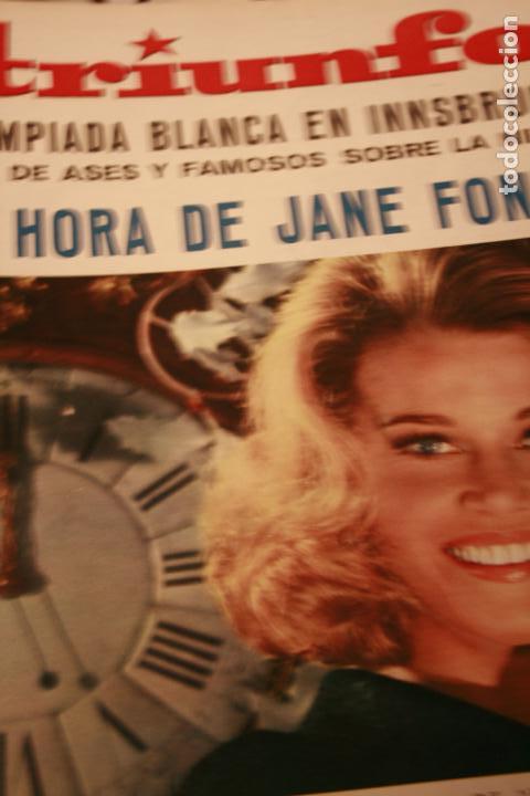 Coleccionismo de revistas y peri&oacute;dicos: JANE FONDA  DE GAULLE  SEAT 600  ALAN LADD  GERALDINE CHAPLIN  1964