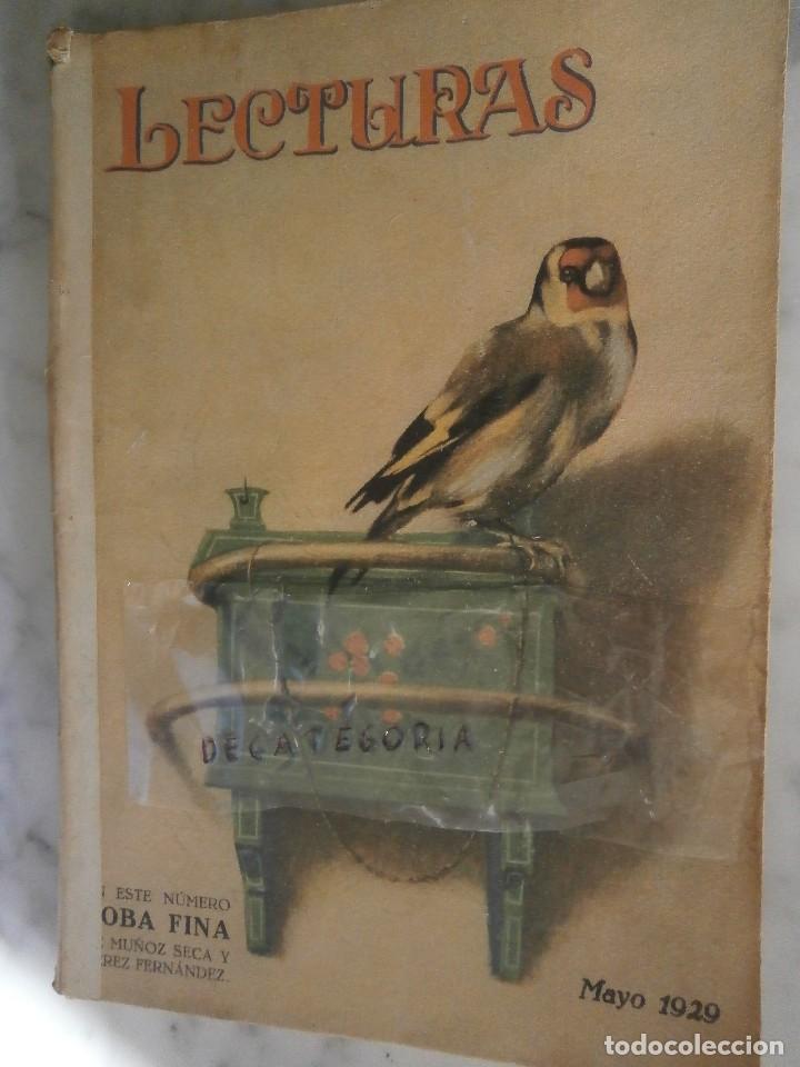 Collezionismo di Riviste e Giornali: revista  lecturas mayo 1929  a&ntilde;o IX n&ordm; 96