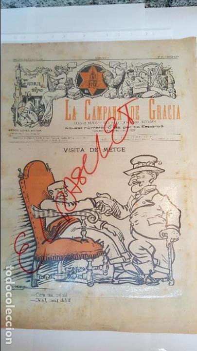 Coleccionismo de revistas y peri&oacute;dicos: ANTIGUA  REVISTA  - LA  CAMPANA  DE  GRACIA - ANY - LVII - BATALLADA  2958 -  27  FEBRER 1926 -