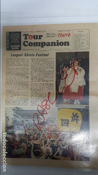 Sammeln von Zeitschriften und Zeitungen: - DIARIO  -  DE  TOKYO  - TOUR  COMPANION  - A&Ntilde;O  1978  -