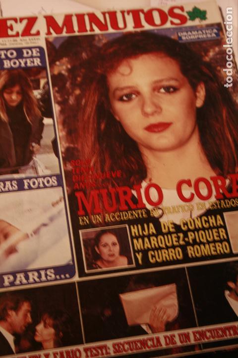 Coleccionismo de Revistas y Peri&oacute;dicos: EUSEBIO PONCELA  LOLA FLORES  SONIA MARTINEZ  ANA BELEN  FABIO TESTI  1986