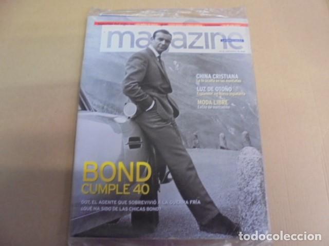 Coleccionismo de Revistas y Peri&oacute;dicos: MAGAZINE VANGUARDIA 2002 - BOND CUMPLE 40 - CHINA CRISTIANA - NUEVA INGLATERRA - PRECINTADA