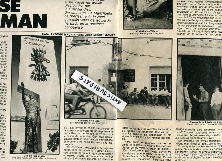 Coleccionismo de Revistas y Peri&oacute;dicos: REVISTA 1978 QUINTANAR VILLANUEVA DE LA JARA ENRIQUE MORENTE PRAGA 1968 CARLOS BARRAL EL ESCORIAL