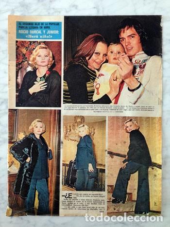 Coleccionismo de Revistas y Peri&oacute;dicos: REPORTAJE - ROC&Iacute;O D&Uacute;RCAL Y JUNIOR - 1973