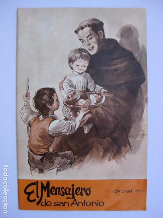 Collection Magazines and Newspapers: EL MENSAJERO DE SAN ANTONIO - NOVIEMBRE 1973 - N&ordm; 503