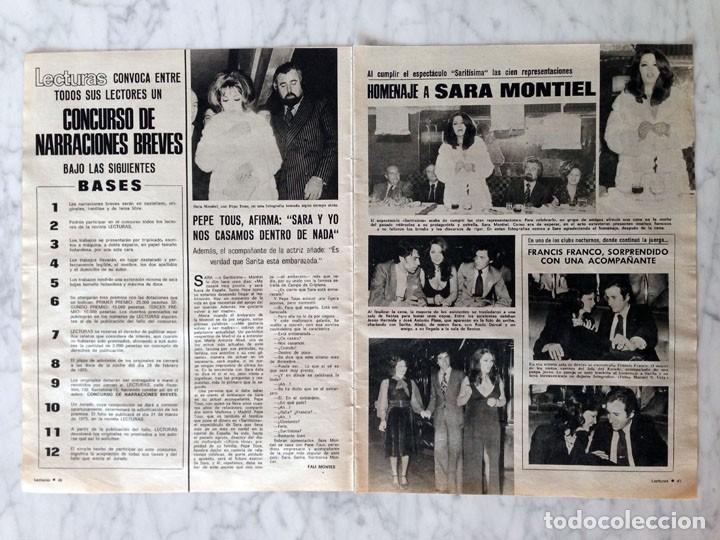 Coleccionismo de revistas y peri&oacute;dicos: REPORTAJE - SARA MONTIEL - 1974