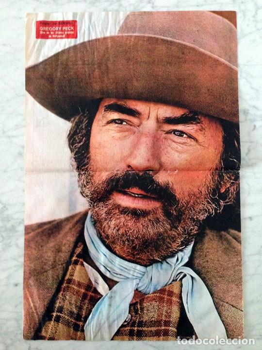 Coleccionismo de revistas y peri&oacute;dicos: P&Oacute;STER - GREGORY PECK - 1973 - Foto 1