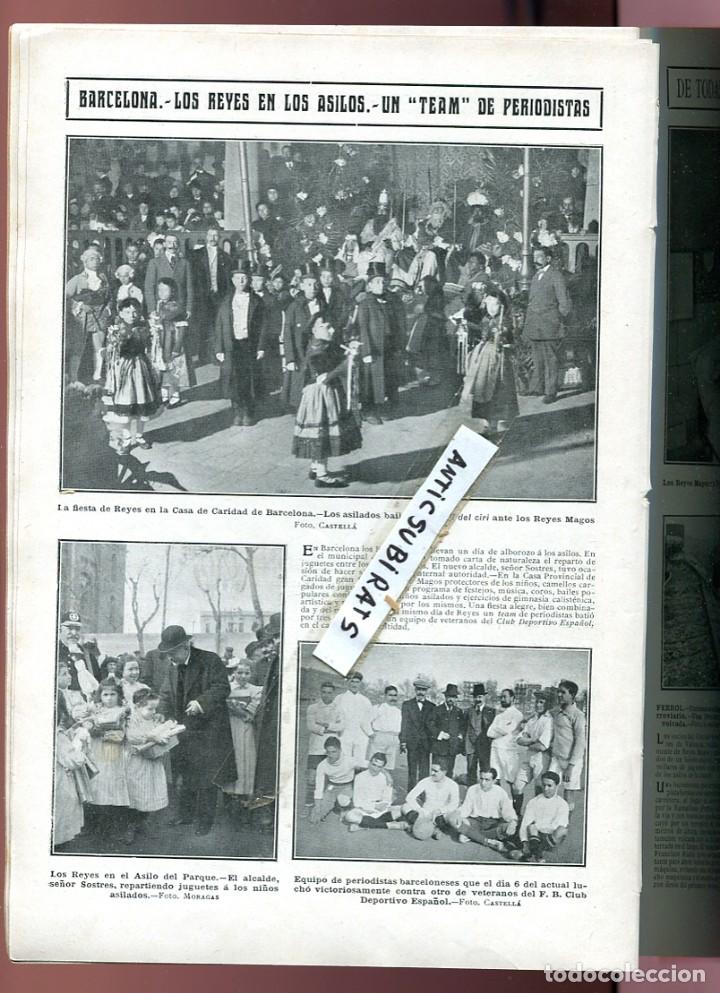 Collezionismo di Riviste e Giornali: REVISTA 1912 MARQUESA DE NAJERA VETERANOS DEL FUTBOL CLUB DEPORTIVO ESPA&Ntilde;OL REYES MAGOS DE VALENCIA