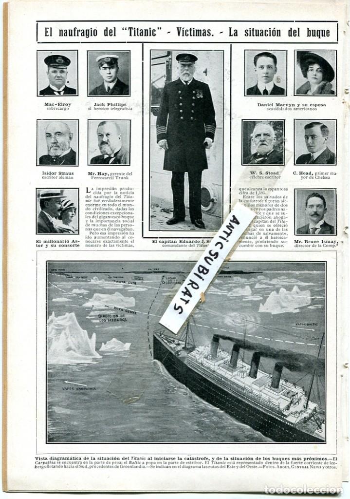 el verdadero periodico del hundimiento del titanic