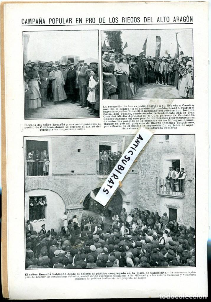 Collezionismo di Riviste e Giornali: REVISTA A&Ntilde;O 1912 ONTI&Ntilde;ENA CANDASNOS FOTOS ANTIGUAS CENTRO NUEVA GIRONELLENSA DE GIRONELLA