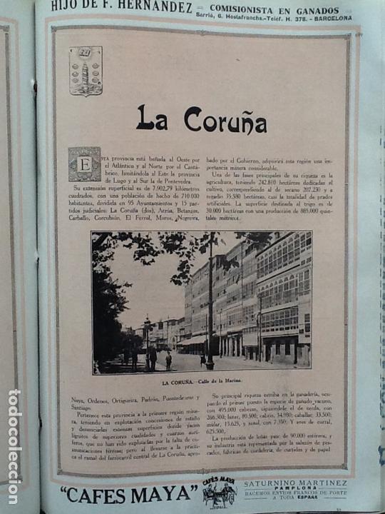 Collezionismo di Riviste e Giornali: LA CORU&Ntilde;A A&Ntilde;O 1928 HOJAS PUBLICIDAD .