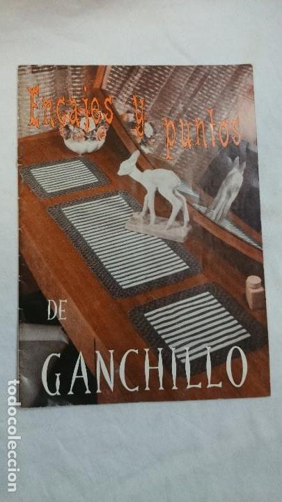 Coleccionismo de Revistas y Peri&oacute;dicos: ENCAJES Y PUNTOS DE GANCHILLO 1973