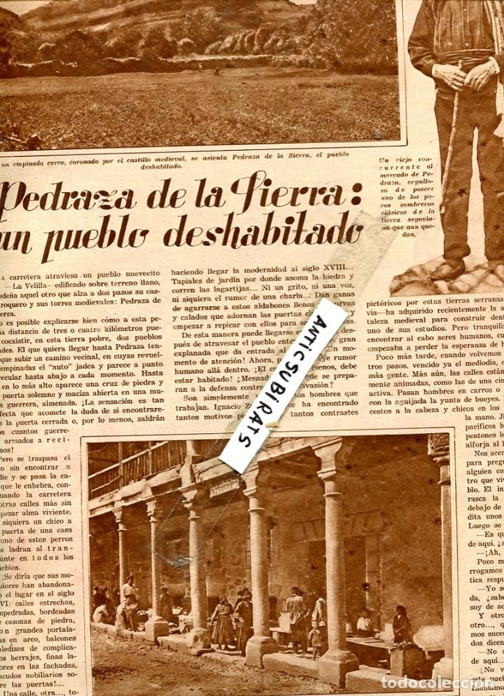 Coleccionismo de Revistas y Peri&oacute;dicos: REVISTA 1931 PEDRAZA DE LA SIERRA TRAJE TIPICO VESTIDO DE SEGOVIA VIRGEN DE LA FUENSANTA MURCIA