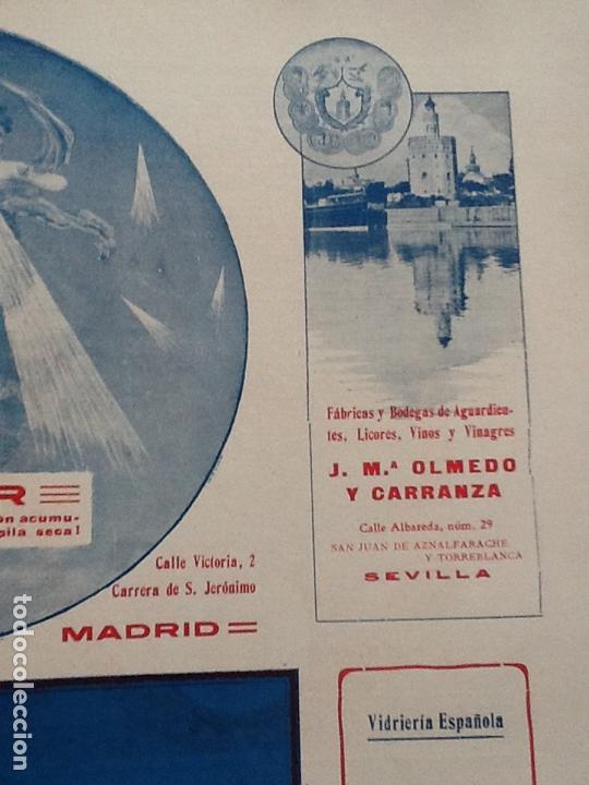 Collezionismo di Riviste e Giornali: F&Aacute;BRICAS Y BODEGAS DE AGUARDIENTES,LICORES,VINOS Y VINAGES .J.M OLMEDO Y CARRANZA .SEVILLA A&Ntilde;O 1910