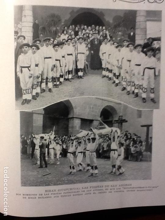 Coleccionismo de Revistas y Peri&oacute;dicos: FIESTAS DE SAN ANDR&Eacute;S EIBAR GUIP&Uacute;ZCOA HOJA REVISTA A&Ntilde;ON1930