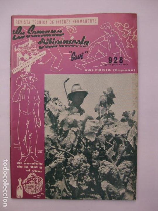 Collection Magazines and Newspapers: La Semana Vitivin&iacute;cola - N&ordm; 928 - Mayo 1964 - Al servicio de la vid y el Vino