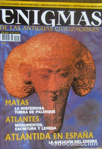 Coleccionismo de Revistas y Peri&oacute;dicos: ENIGMAS DE LAS ANTIGUAS CIVILIZACIONES NUMERO 1 ATLANTIDA EN ESPA&Ntilde;A