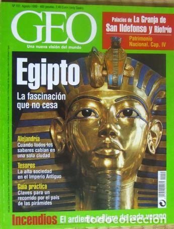 Coleccionismo de Revistas y Peri&oacute;dicos: GEO NUMERO 151 AGOSTO 1999 EGIPTO