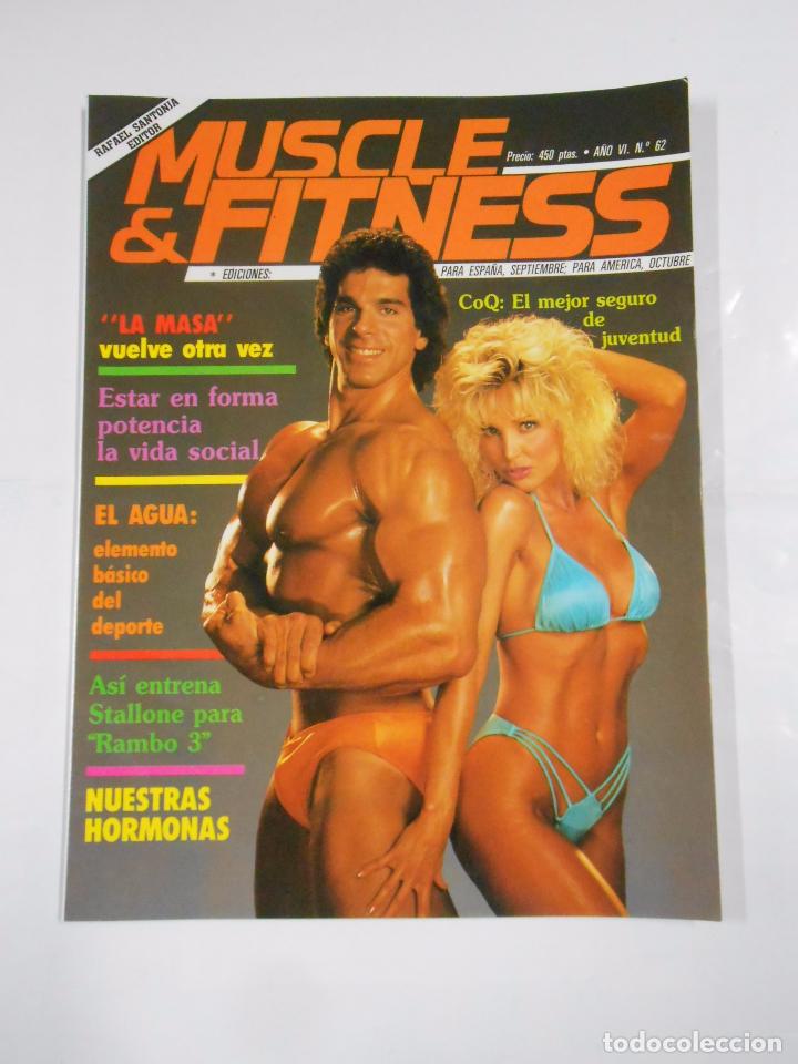 Coleccionismo de Revistas y Peri&oacute;dicos: REVISTA MUSCLE & FITNESS. N&ordm; 62 - TDKR26