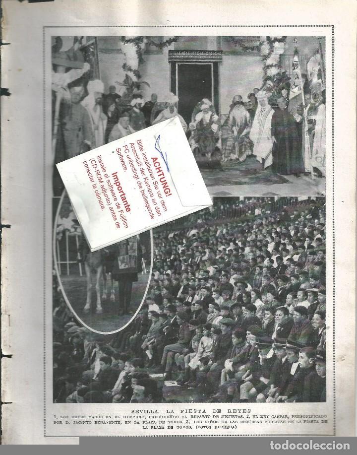 Coleccionismo de Revistas y Peri&oacute;dicos: BYN ENE 1924. N&ordm; 1704. REYES MAGOS EN SEVILLA JACINTO BENAVENTE DE REY GASPAR. ALCOY, GONZALO CANTO