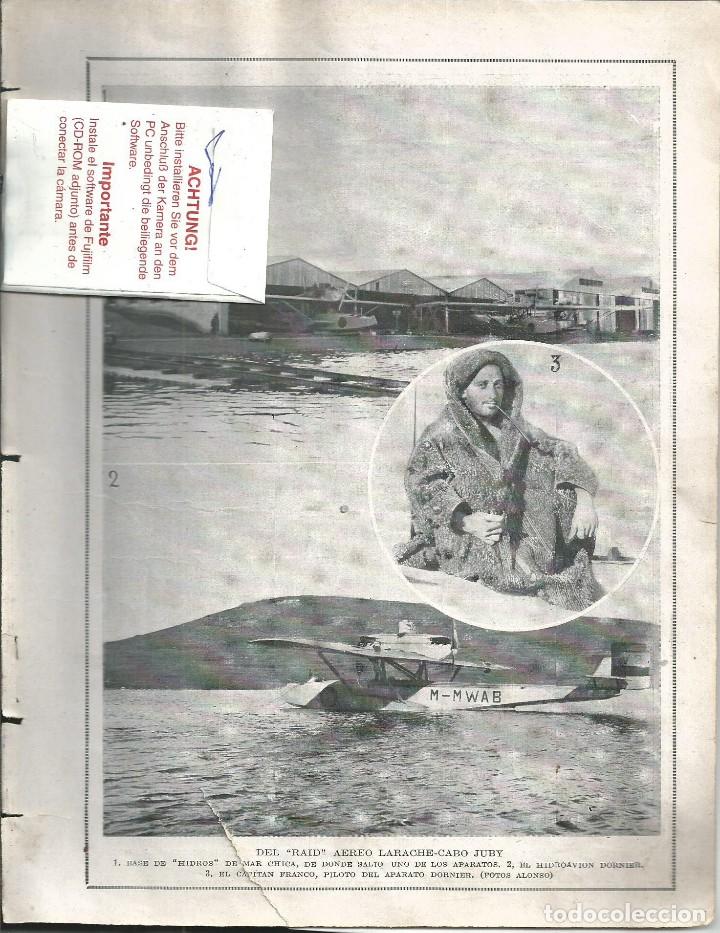 Coleccionismo de revistas y peri&oacute;dicos: BYN ENE 1924. N&ordm; 1704. RAID AEREO LARACHE-CABO JUBY. CAPITAN JOSE FRANCO. HOMENAJE  GALDOS