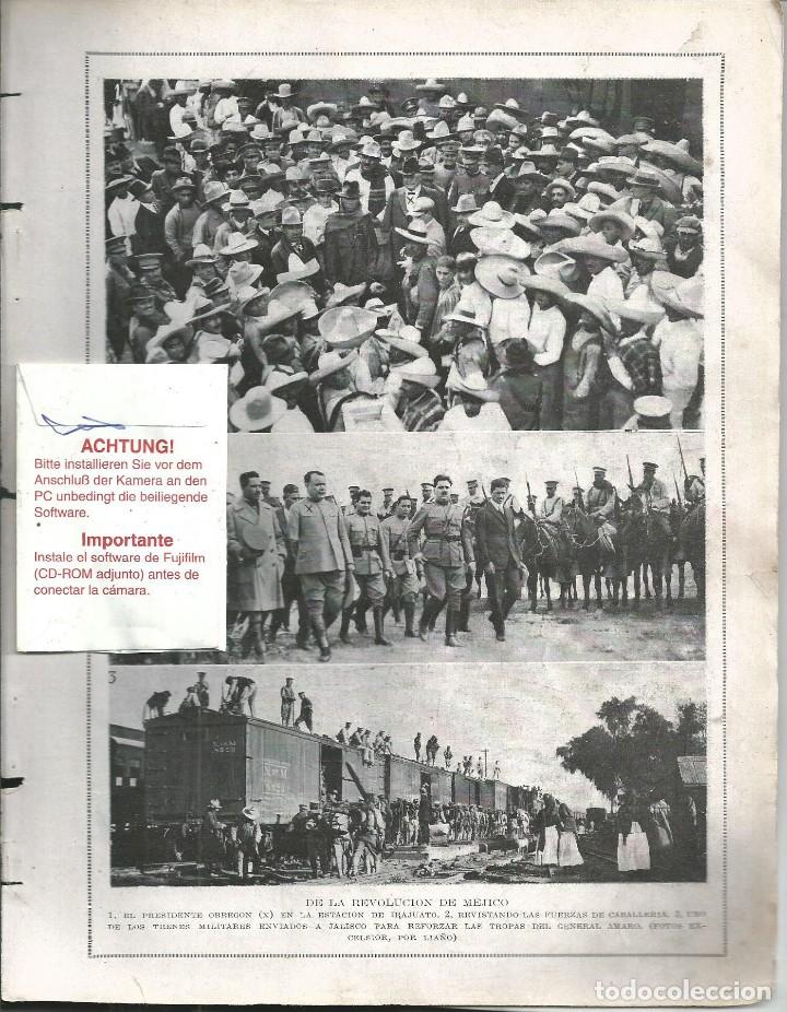 Collection Magazines and Newspapers: BYN ENE 1924.N&ordm; 1705. REVOLUCION MEJICO MEXICO PRESIDENTE OBREGON GENERAL AMARO, JALISCO. JABON BREA