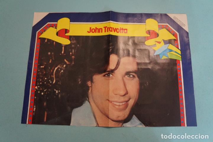 Collezionismo di Riviste e Giornali: POSTER DE JOHN TRAVOLTA COLLAGE DOS CARAS VER FOTOS LOTE 1