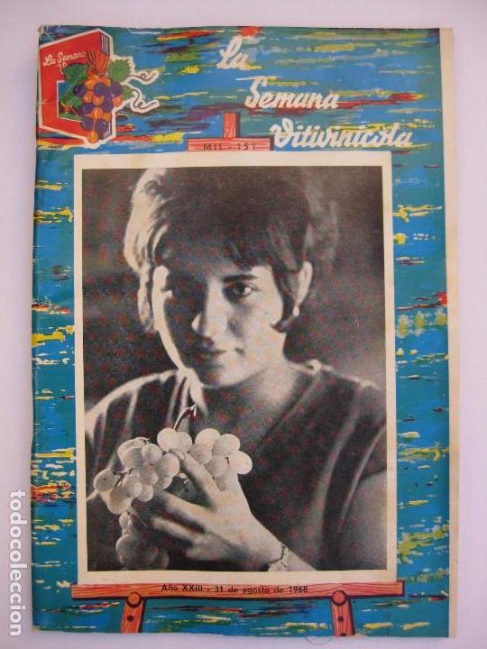 Collection Magazines and Newspapers: LA SEMANA VITIVIN&Iacute;COLA - N&ordm; 1151 AGOSTO 1968 - AL SERVICIO DE LA VID Y DEL VINO