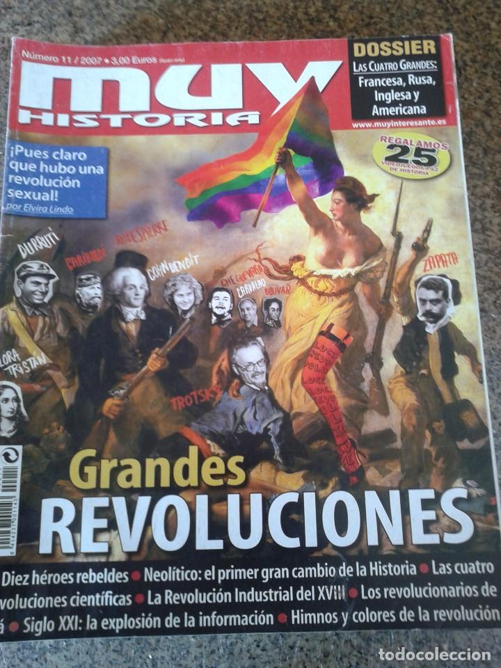 Coleccionismo de Revistas y Peri&oacute;dicos: MUY HISTORIA -- N&ordm; 11 -- GRANDES REVOLUCIONES -- 2007 --