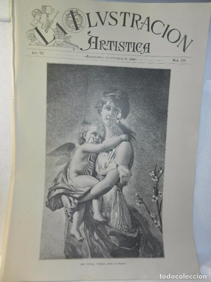 Collection Magazines and Newspapers: REVISTA LA ILUSTRACION ARTISTICA A&Ntilde;O VII BARCELONA 3 DE SEPTIEMBRE DE 1888 N&Uacute;M. 349.