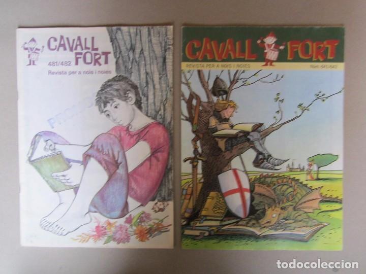 Collectionnisme de Revues et Journaux: 2 REVISTAS CAVALL FORT EN CATALAN N&ordm; 481-482-641-642