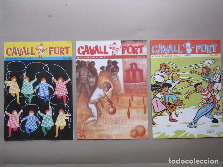 Collectionnisme de Revues et Journaux: 3 REVISTAS CAVALL FORT EN CATALAN N&ordm; 669-671-672