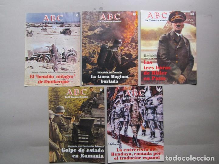 Coleccionismo de Revistas y Peri&oacute;dicos: 5 REVISTAS ABC LA GUERRA MUNDIAL N&ordm; 6-7-8-9 Y 10