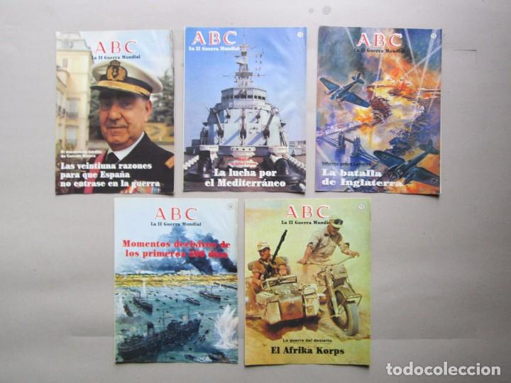 Coleccionismo de Revistas y Peri&oacute;dicos: 5 REVISTAS ABC LA GUERRA MUNDIAL N&ordm; 11-12-13-14 Y 15