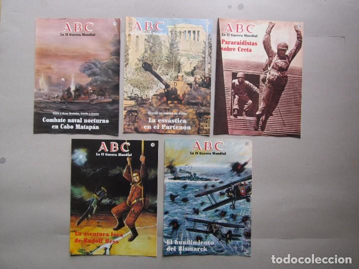Coleccionismo de Revistas y Peri&oacute;dicos: 5 REVISTAS ABC LA GUERRA MUNDIAL N&ordm; 16-17-18-19 Y 20