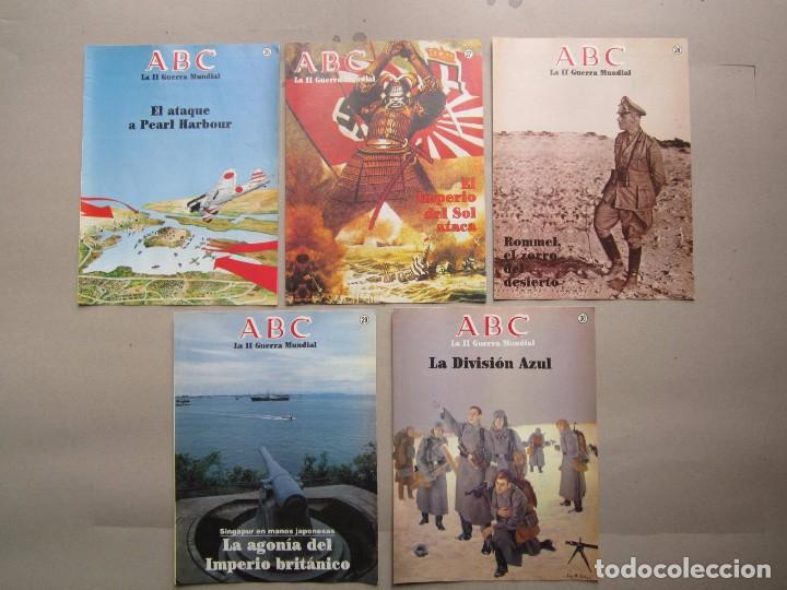 Coleccionismo de Revistas y Peri&oacute;dicos: 5 REVISTAS ABC LA GUERRA MUNDIAL N&ordm; 26-27-28- 29 Y 30