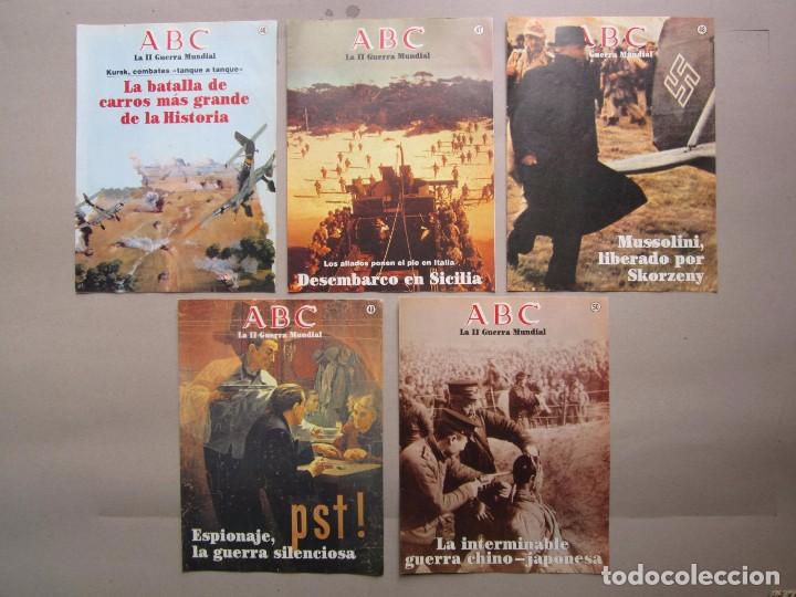 Coleccionismo de Revistas y Peri&oacute;dicos: 5 REVISTAS ABC LA GUERRA MUNDIAL N&ordm; 46-47-48-49 Y 50