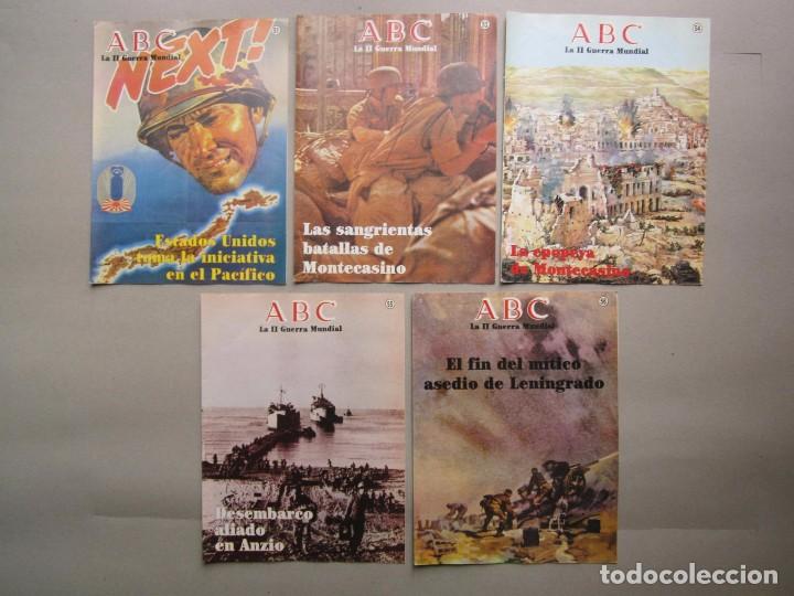 Coleccionismo de Revistas y Peri&oacute;dicos: 5 REVISTAS ABC LA GUERRA MUNDIAL N&ordm; 51- 53- 54- 55 Y 56