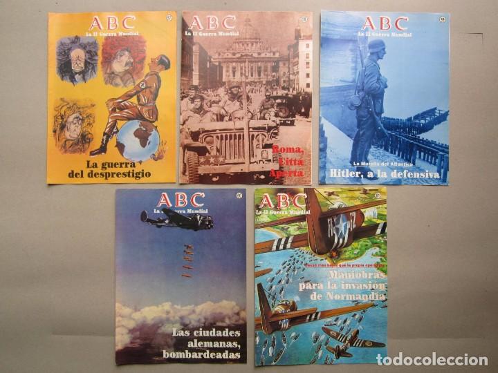 Coleccionismo de Revistas y Peri&oacute;dicos: 5 REVISTAS ABC LA GUERRA MUNDIAL N&ordm; 57-58-59-60 Y 61