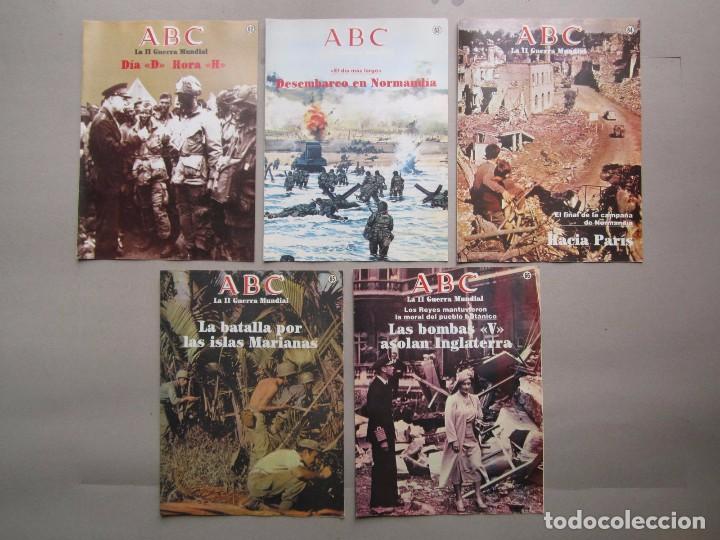 Coleccionismo de Revistas y Peri&oacute;dicos: 5 REVISTAS ABC LA GUERRA MUNDIAL N&ordm; 62-63-64-65 Y 66