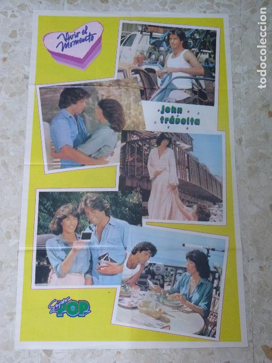 Collectionnisme de Revues et Journaux: POSTER GIGANTE DE JOHN TRAVOLTA MEDIDAS APROXIMADAS 44X74 CM