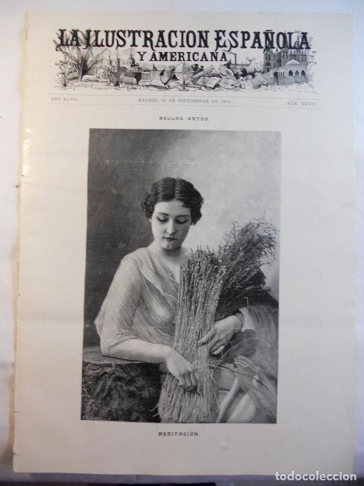 Collection Magazines and Newspapers: REVISTA LA ILUSTRACION ESPA&Ntilde;OLA Y AMERICANA. A&Ntilde;O XLVII. MADRID 30 DE SEPTIEMBRE DE 1903. NUM.XXXVI